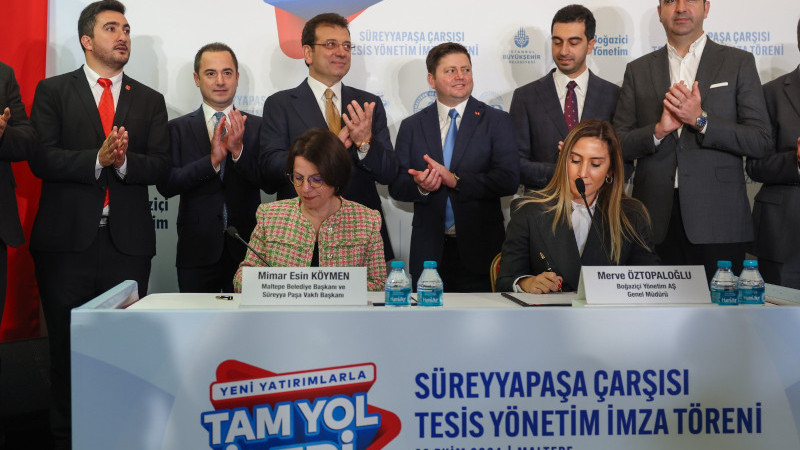 SUREYYAPAŞA ÇARŞIDA YENİ DÖNEM İMZASİ