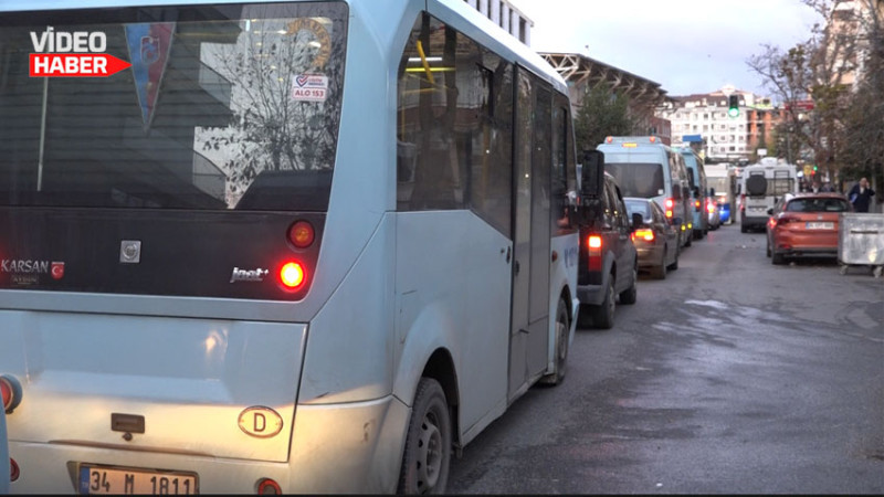 MALTEPELİ MİNİBÜSÇÜLER İSYANDA “ORADA Kİ KAVGAYI GÜRÜLTÜYÜ BURALA GETİRDİLER”