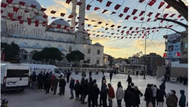 MAKSEVİN İFTAR ÇADIRINA İBB DEN ÇELME